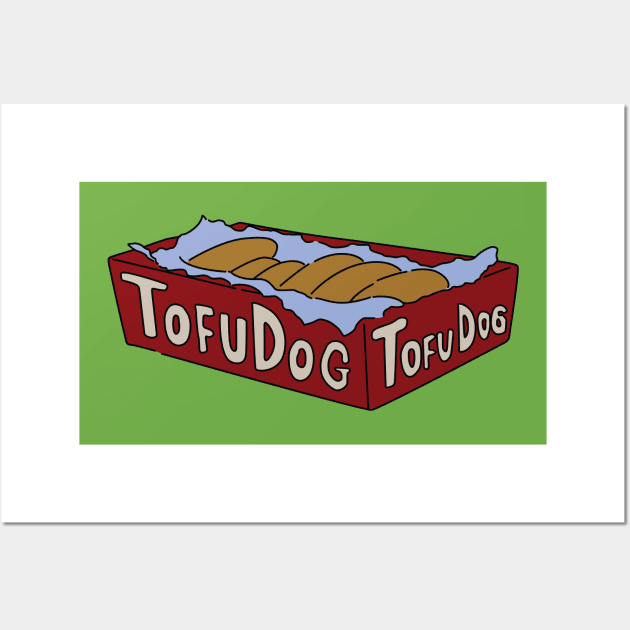 Tofu Dog Wall Art by saintpetty